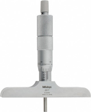 4" Micrometer, 1.2E-4" accuracy - Mitutoyo 129-131