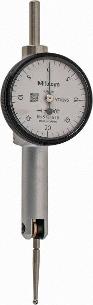 0.0400" Dial Indicator, 0.001000" grad - Mitutoyo 513-518-10T