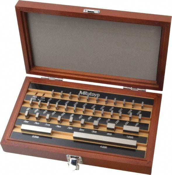 35-Piece Gage Block, Grade 0 - Mitutoyo 516-914-26