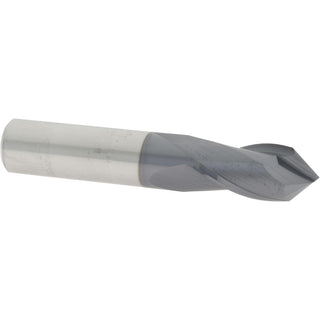 5/8" 2-Flute Solid Carbide Drill Mill End Mill, AlTiN - Accupro SAMG2020DPPLALT