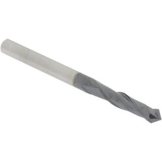 1/8" 2-Flute Solid Carbide Drill Mill End Mill, AlTiN - Accupro SAMG404DPPLALTI
