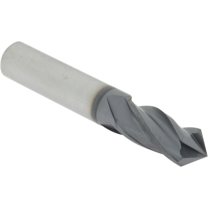 7/16" 4-Flute Solid Carbide Drill Mill End Mill, AlTiN - Accupro SCCMG1414DPPLAL