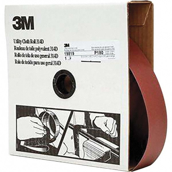 180-Grit Aluminum Oxide Rolls, Cords & Tape - 3M 7000118539