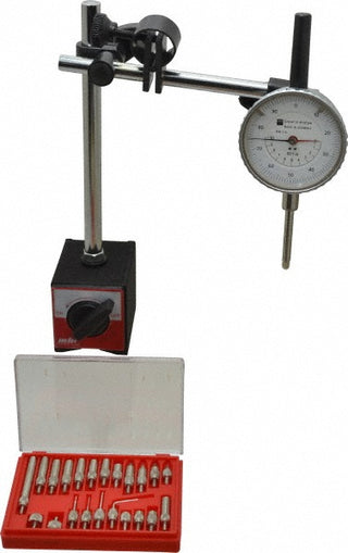 Dial Indicator, 0.001000" grad - TESA Brown & Sharpe 6412613