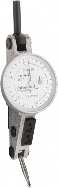 0.0600" Dial Indicator, 0.001000" grad - INTERAPID. 74.111374