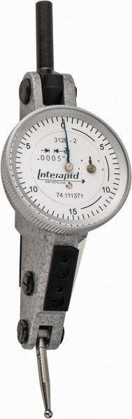 0.0600" Dial Indicator, 0.000500" grad - INTERAPID. 74.111371
