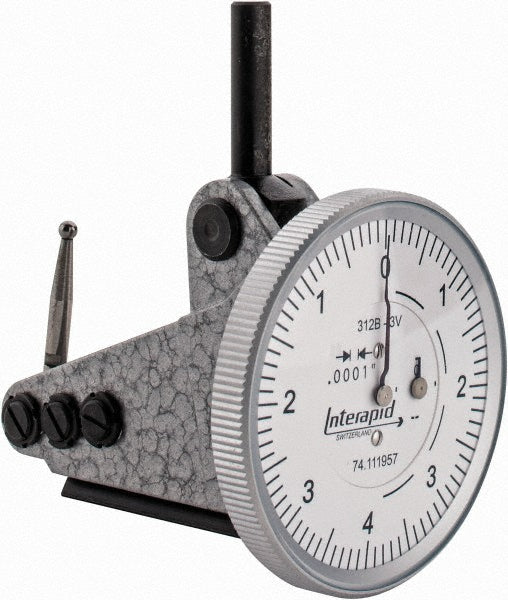 0.0160" Dial Indicator, 0.000100" grad - INTERAPID. 74.111957