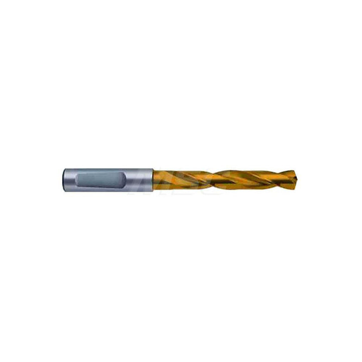 0.2165" Solid Carbide Drill Bit, TiN, 140° point - Guhring 9011830055000
