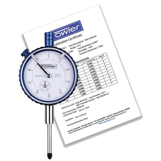 1.0000" Dial Indicator, 0.000500" grad - Fowler 52-520-129-0
