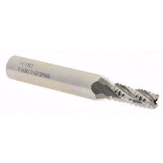 0.2500" 4-Flute Cobalt Single End Mill - Hertel 06821649