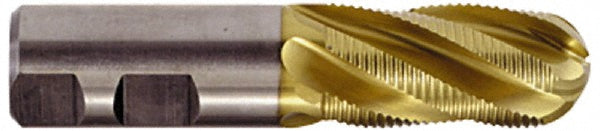 0.5000" 4-Flute Cobalt Single End Mill, TiCN - Hertel 88245451