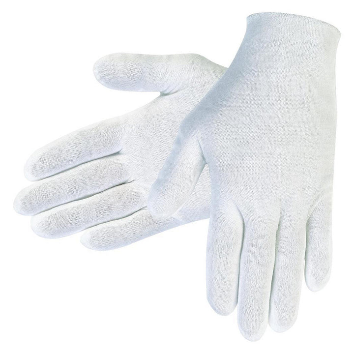 Small White Cotton General Purpose Gloves - MCR Safety 8610C