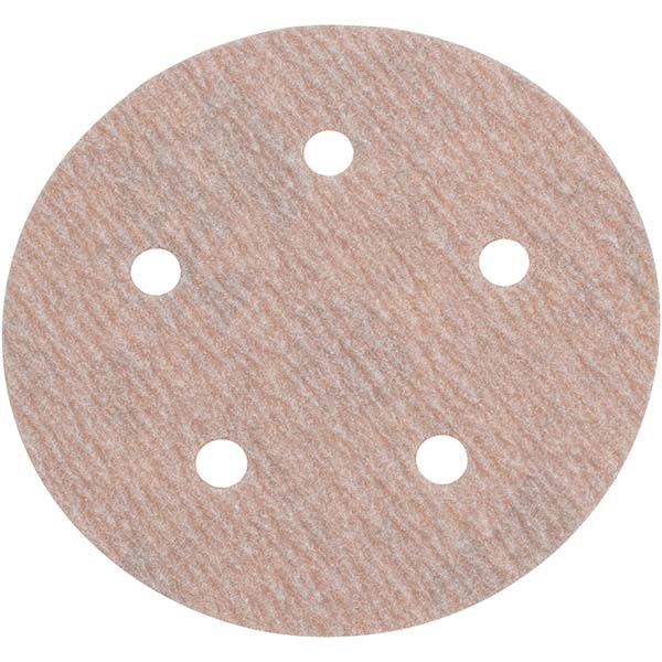 5" 320-Grit Aluminum Oxide Disc - Norton 66261131575