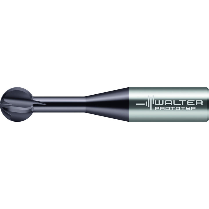 1/2" 4-Flute Solid Carbide Undercutting End Mill, TiAlN - Walter-Prototyp 8418028