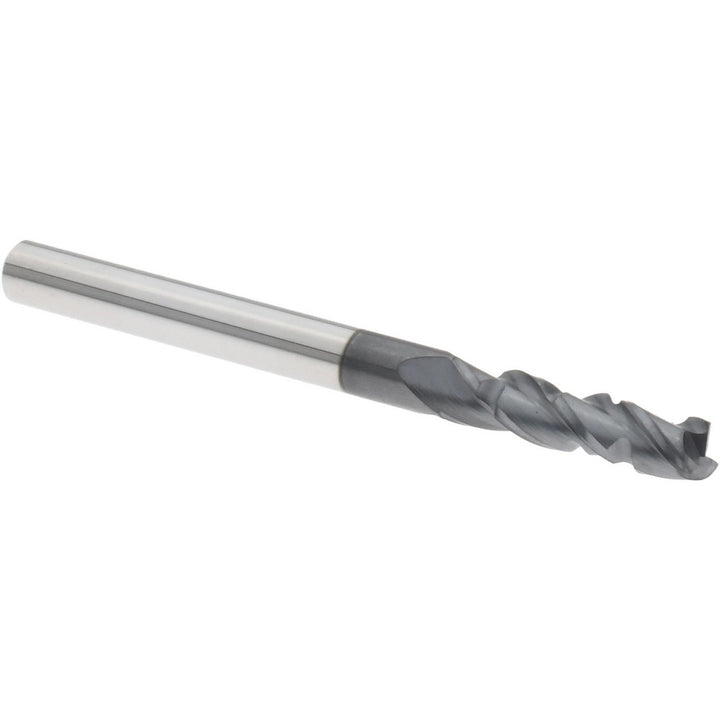0.1250" 3-Flute Solid Carbide Corner Radius End Mill, AlTiN - ProMax 117-00814