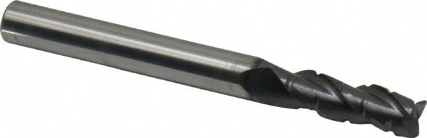 0.2500" 3-Flute Solid Carbide Corner Radius End Mill, AlTiN - ProMax 117-01614