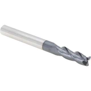 1/4" 3-Flute Solid Carbide Corner Radius End Mill, AlTiN - ProMax 106-01614
