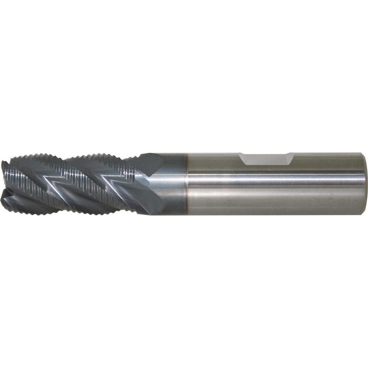 0.5" 4-Flute Solid Carbide Corner Radius End Mill, AlTiN - ProMax 101-03234