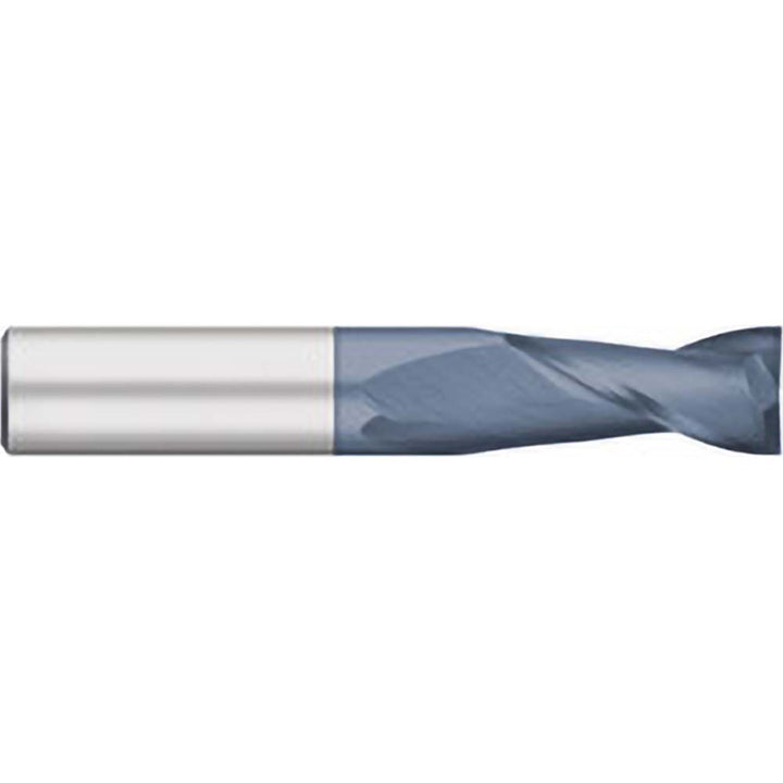 3/16" 2-Flute Solid Carbide Square End Mill, AlTiN - Titan USA TC10112