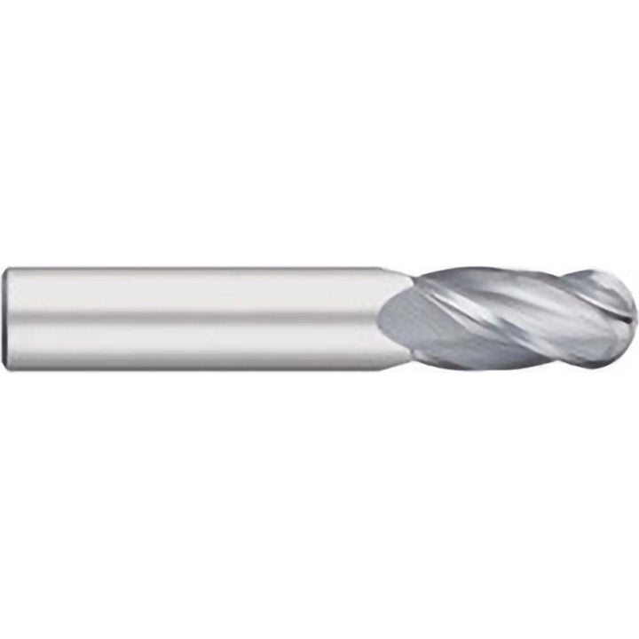 5/64" 4-Flute Solid Carbide Ball End Mill - Titan USA TC11505