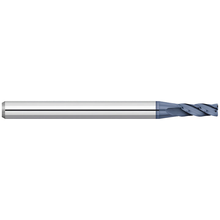 0.0200in" 4-Flute Solid Carbide Corner Radius End Mill, AlTiN - Titan USA TC50806