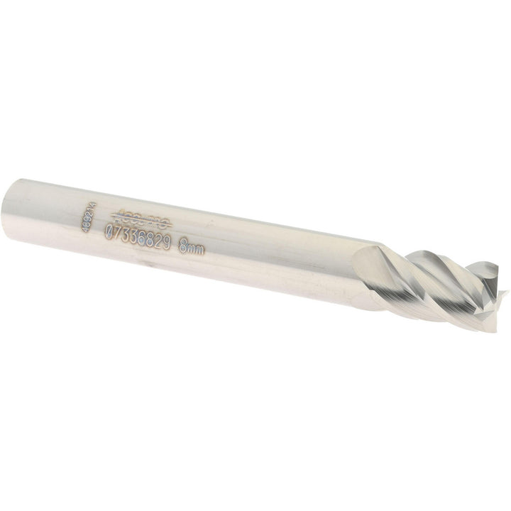 0.3150" 4-Flute Solid Carbide Square End Mill - Accupro 12182856