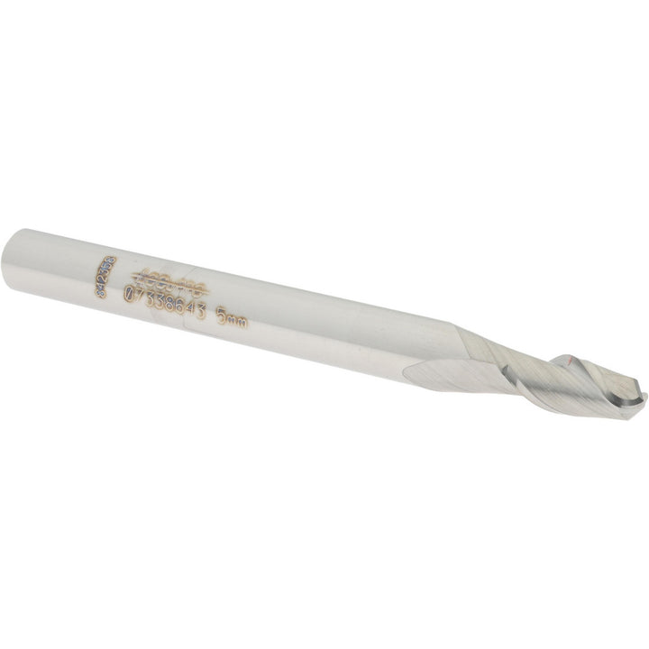 0.1969" 2-Flute Solid Carbide Ball End Mill - Accupro 12184112