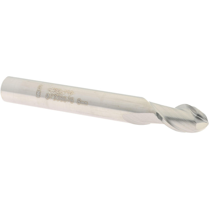 0.3150" 2-Flute Solid Carbide Ball End Mill - Accupro 12184145