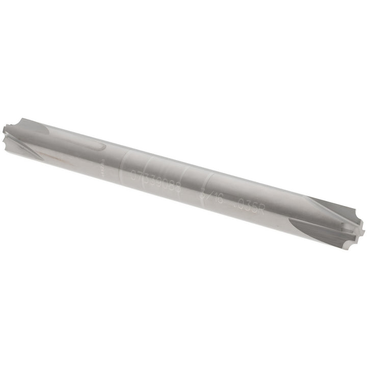 3/16" 4-Flute Solid Carbide Corner Rounding End Mill - Accupro 12180375
