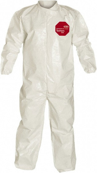 X-Large White Chemical; Abrasion Protective Garment - Dupont SL125BWHXL001200