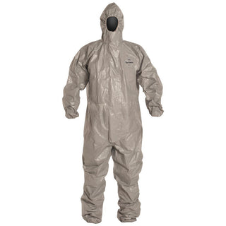 X-Large Gray Chemical; Liquid; Splash Protective Garment - Dupont TF145TGYXL000600