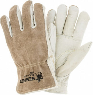 Medium Cream Cut-Resistant; Puncture-Resistant Gloves - MCR Safety 3204KM