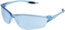 Universal Light Blue Safety Glasses - MCR Safety LW213