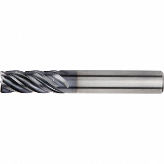 0.1969" 5; 5; 5; 5-Flute Solid Carbide Corner Radius & Corner Chamfer End Mill, AlTiN - Kennametal 3524412