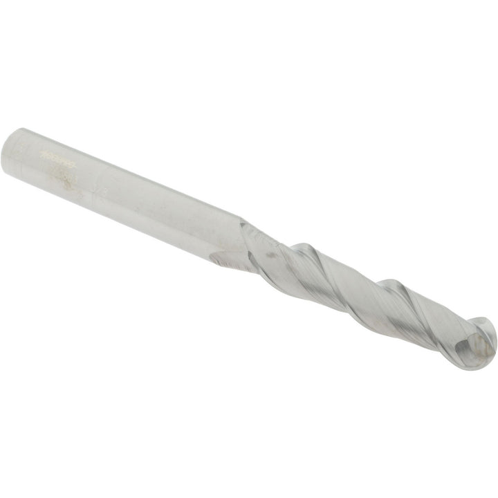 3/8" 2-Flute Solid Carbide Ball End Mill - Accupro 12184253