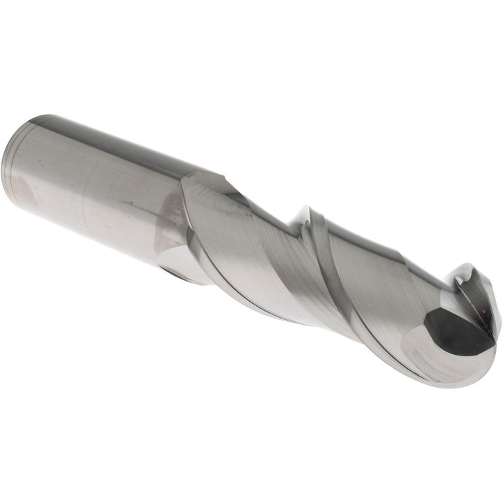 1" 2-Flute Solid Carbide Ball End Mill - Accupro 12184238
