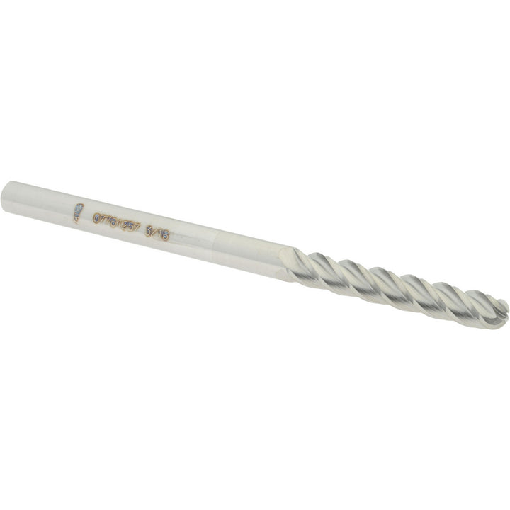 3/16" 4-Flute Solid Carbide Ball End Mill - Accupro 12184895