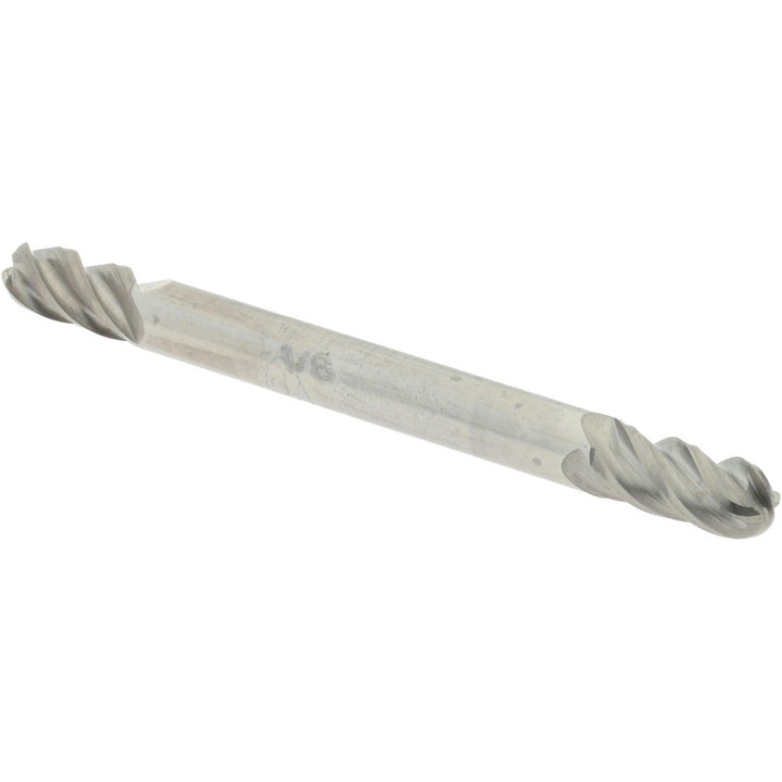 1/8" 4-Flute Solid Carbide Ball End Mill - Accupro 12185340