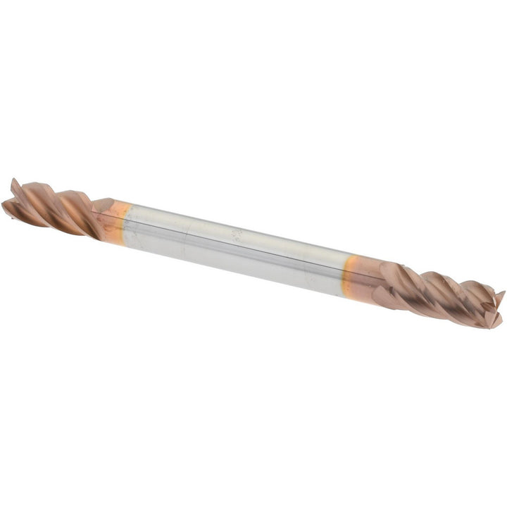 1/8" 4-Flute Solid Carbide Square End Mill, TiCN - Accupro 12185177