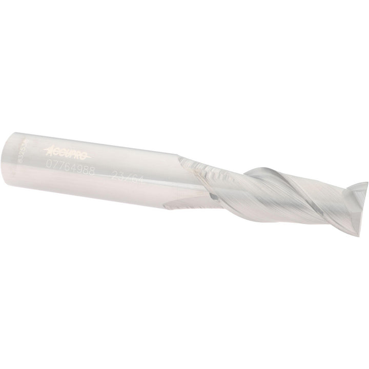 23/64" 2-Flute Solid Carbide Square End Mill - Accupro 12181398