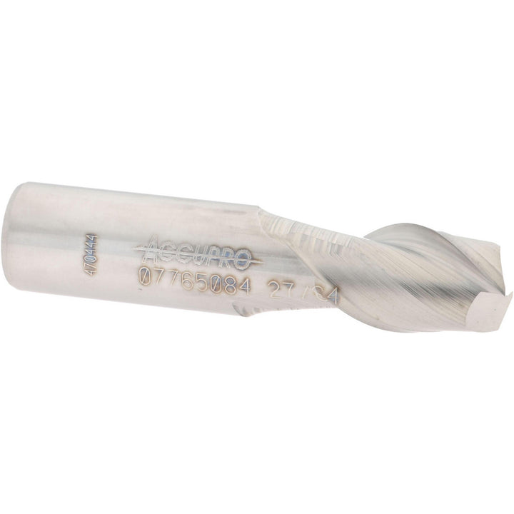 27/64" 2-Flute Solid Carbide Square End Mill - Accupro 12181674