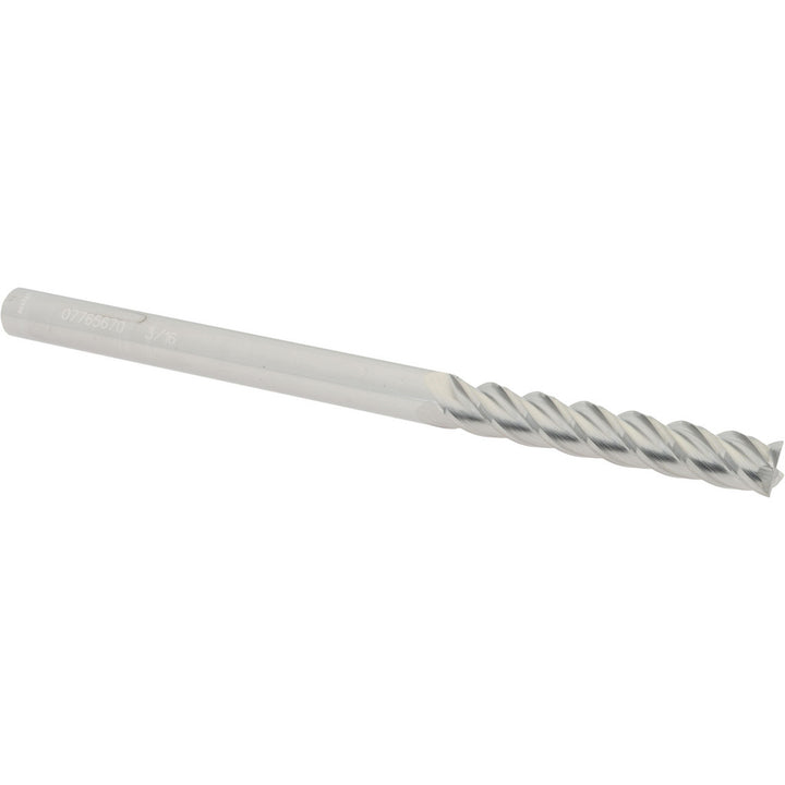 3/16" 4-Flute Solid Carbide Square End Mill - Accupro 12183204