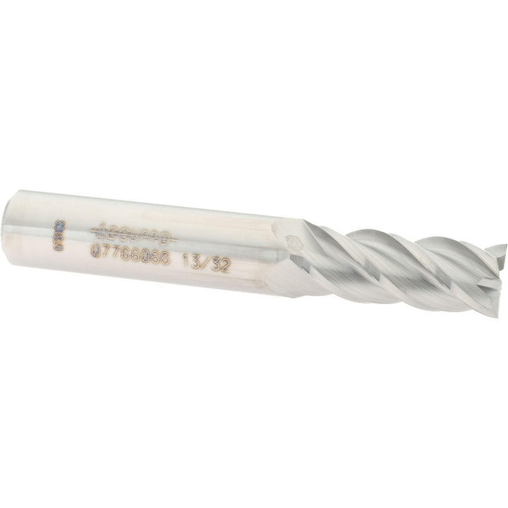13/32" 4-Flute Solid Carbide Square End Mill - Accupro 12182562
