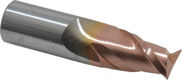 11/16" 2-Flute Solid Carbide Square End Mill, TiCN - Accupro 12181705