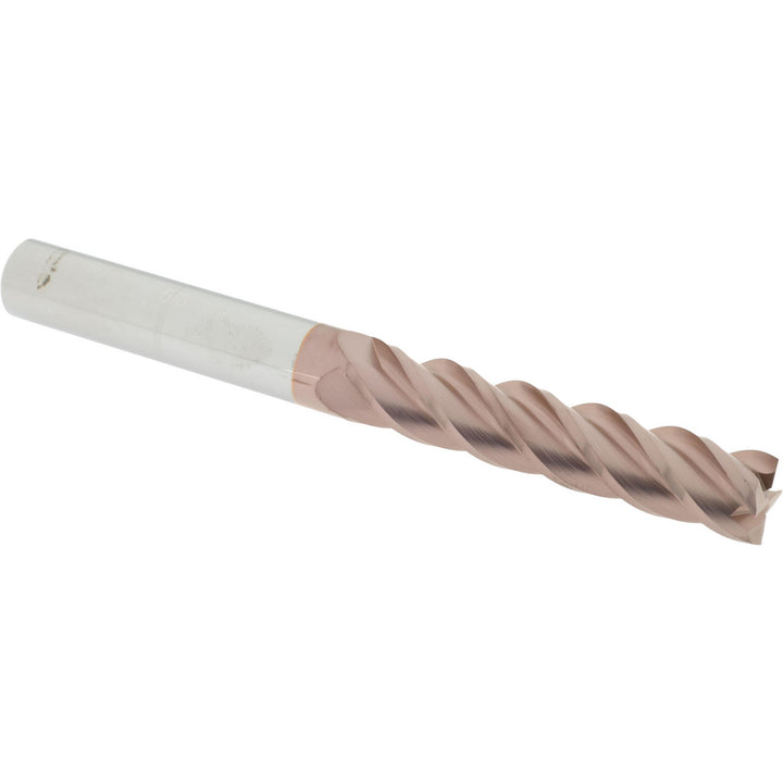 5/8" 4-Flute Solid Carbide Square End Mill, TiCN - Accupro 12183345