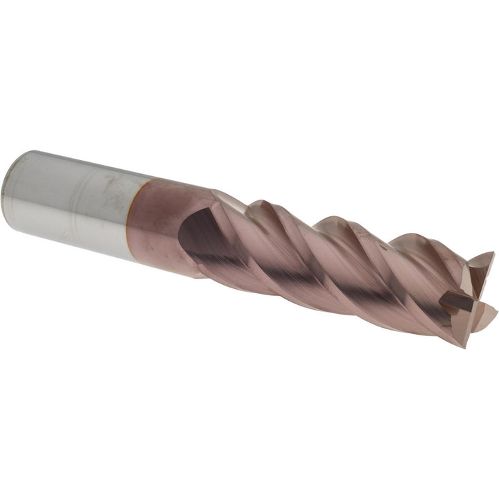 1" 4-Flute Solid Carbide Square End Mill, TiCN - Accupro 12183168