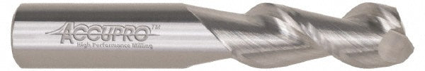 7/16" 2-Flute Solid Carbide Square End Mill - Accupro 313246