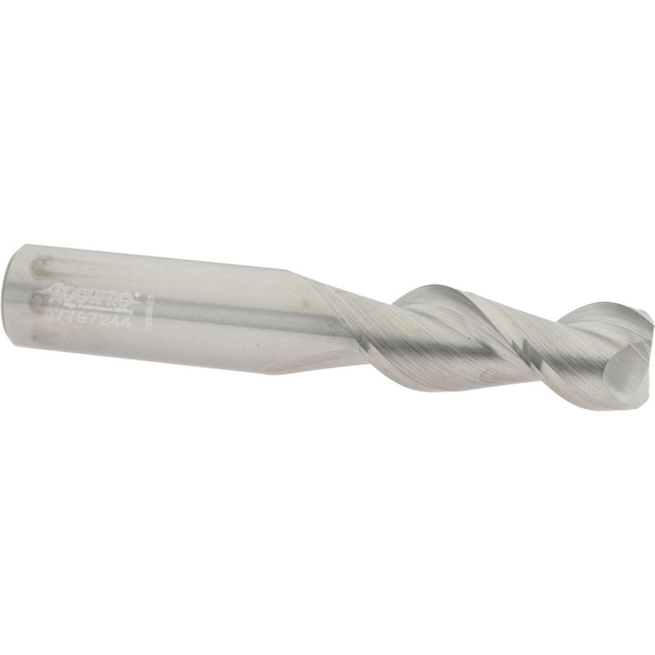 1/2" 2-Flute Solid Carbide Square End Mill - Accupro 313302