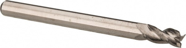 1/8" 3-Flute Solid Carbide Square End Mill - Accupro 314434