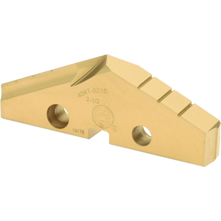 High Speed Steel Insert, TiN - Allied Machine and Engineering 434T-0216